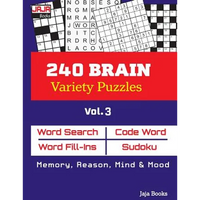240 BRAIN Variety Puzzles: Vol. 3 - Paperback