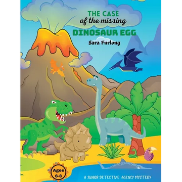The Case of the Missing Dinosaur Egg - Paperback