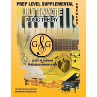 PREP LEVEL Supplemental Answer Book -Ultimate Music Theory: PREP LEVEL Supplemental Answer Book - Ultimate Music Theory (identical to the PREP LEVEL S - Paperback