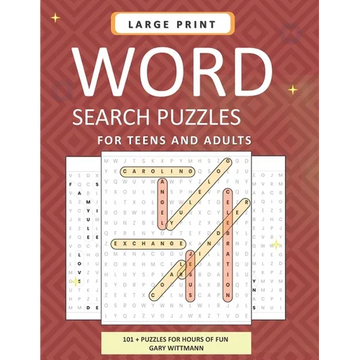 LARGE PRINT Word Search Puzzles for Teens and Adults: 101 Word Search Puzzles - Paperback