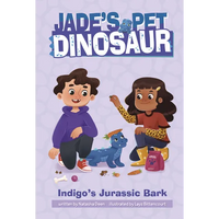 Indigo's Jurassic Bark - Library Binding