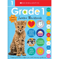First Grade Jumbo Workbook: Scholastic Early Learners (Jumbo Workbook) - Paperback