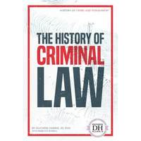 History of Criminal Law - Library Binding
