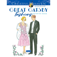 Creative Haven the Great Gatsby Fashions Coloring Book - Paperback