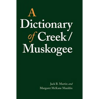 A Dictionary of Creek/Muskogee - Paperback