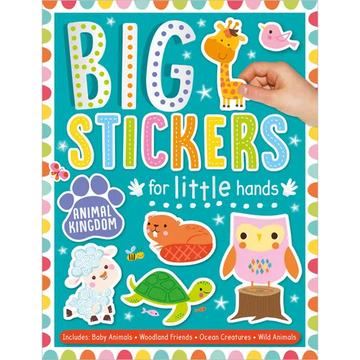 Big Stickers for Little Hands Animal Kingdom - Paperback