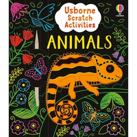 Usborne Scratch Activities Animals - Paperback