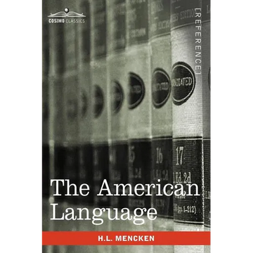 The American Language - Paperback