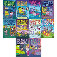 The Junior Monster Scouts Tiny-But-Terrifying Collected Set: The Monster Squad; Crash! Bang! Boo!; It's Raining Bats and Frogs!; Monster of Disguise; - Paperback