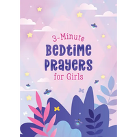 3-Minute Bedtime Prayers for Girls - Paperback