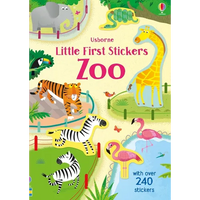 Little First Stickers Zoo - Paperback