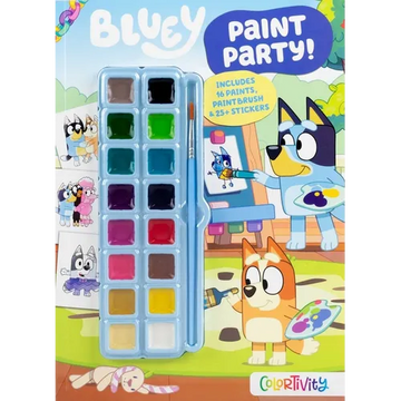 Bluey Colortivity: Paint Party! - Paperback