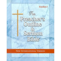 Preacher's Outline & Sermon Bible-NIV-Exodus I: Chapters 1-18 - Paperback