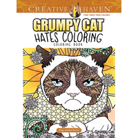 Creative Haven Grumpy Cat Hates Coloring: Coloring Book - Paperback