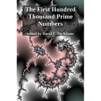 The First Hundred Thousand Prime Numbers - Paperback