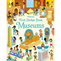 First Sticker Book Museums - Paperback