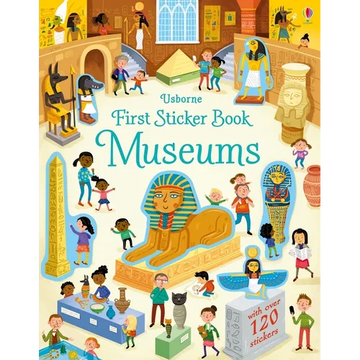 First Sticker Book Museums - Paperback