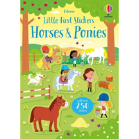 Little First Stickers Horses and Ponies - Paperback