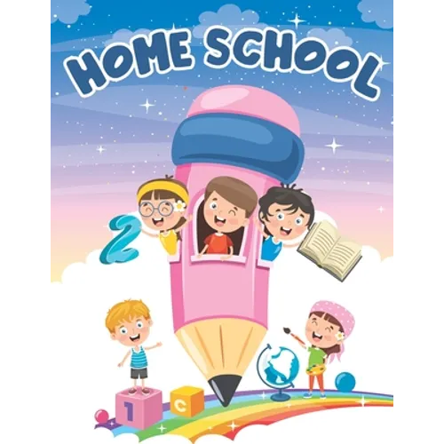 Home School Activity Book: large workbook for kids ages 3-6, early smart learning for toddlers, coloring, writing, tracing, numbers, alphabet, do