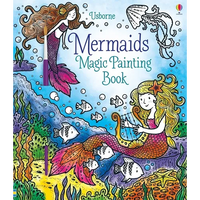 Mermaids Magic Painting Book - Paperback