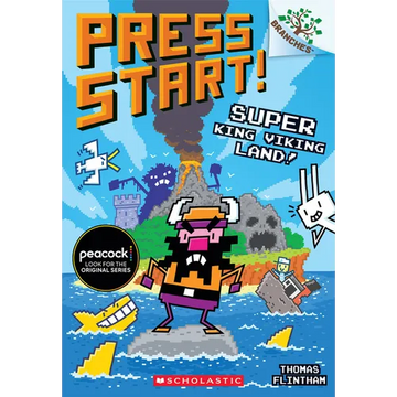 Super King Viking Land!: A Branches Book (Press Start! #13): Volume 13 - Paperback