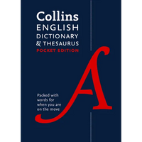 Collins English Dictionary and Thesaurus: Pocket Edition - Paperback