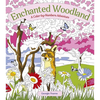 Enchanted Woodland: A Color-By-Numbers Adventure - Paperback