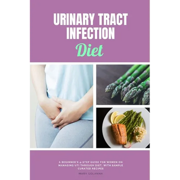 Urinary Tract Infection Diet: A Beginner's 4-Step Guide for Women on Managing UTI Through Diet, With Sample Curated Recipes - Paperback