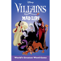 Disney Villains Mad Libs: World's Greatest Word Game - Paperback