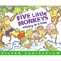 Five Little Monkeys Sitting in a Tree - Paperback