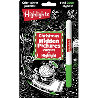 Christmas Hidden Pictures Puzzles to Highlight: Activity Book with Winter Puzzles, Over 300 Hidden Objects and Bright Highlighter Fun - Paperback