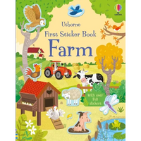 First Sticker Book Farm - Paperback