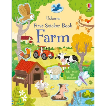 First Sticker Book Farm - Paperback