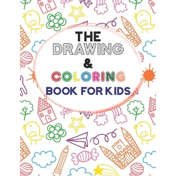 The Drawing & Coloring Book For Kids - Paperback