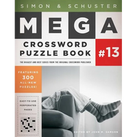 Simon & Schuster Mega Crossword Puzzle Book #13 - Paperback