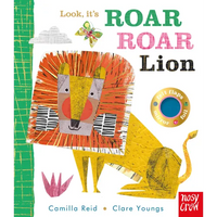 Look, It's Roar Roar Lion - Board Book