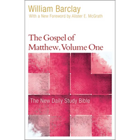 The Gospel of Matthew, Volume 1 - Paperback