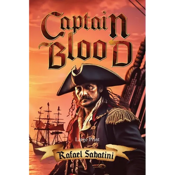 Captain Blood (Large Print, Annotated): Large Print - Paperback
