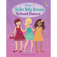 Sticker Dolly Dressing School Dance - Paperback