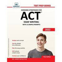 Winning Strategies For ACT Essay Writing: With 15 Sample Prompts - Paperback
