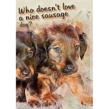 Who doesn't like a nice sausage dog? - Paperback