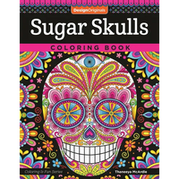 Sugar Skulls Coloring Book - Paperback