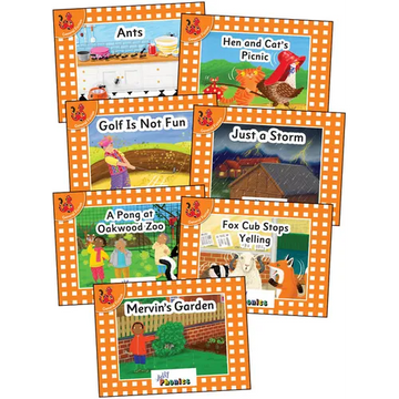 Jolly Phonics Orange Level Readers Complete Set: In Print Letters (American English Edition) - Paperback