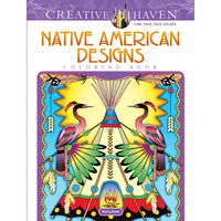 Creative Haven Native American Designs Coloring Book - Paperback