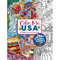 Color Me USA: A Celebratory Coloring Book - Paperback