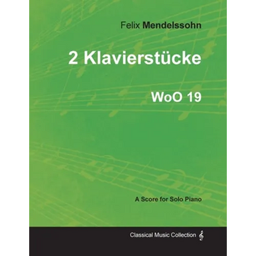 2 Klavierstücke WoO 19 - For Solo Piano (1833) - Paperback