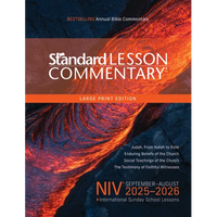 Niv(r) Standard Lesson Commentary(r) Large Print Edition 2025-2026 - Paperback