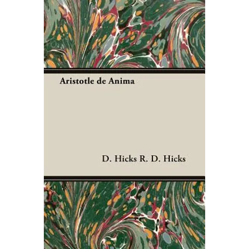 Aristotle de Anima