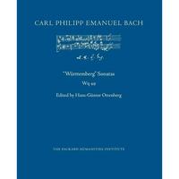"Wuerttemberg" Sonatas, Wq 49 - Paperback