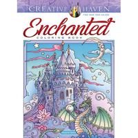 Creative Haven Enchanted Coloring Book - Paperback